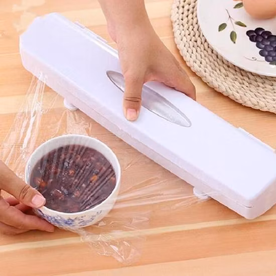 Keep Fresh Protect Food Plastic Antimicrobial Reusable Eco Friendly Stretch PVC PE Cling Film