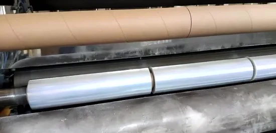 Pellicola per avvolgimento estensibile in PE LLDPE per pallet trasparente Involucro in plastica trasparente per imballaggio su pallet